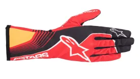 ALPINESTARS 3552223_3340_L TECH 1 K RACE v2 FUTURE Kart gloves, red/tangerine, Size L