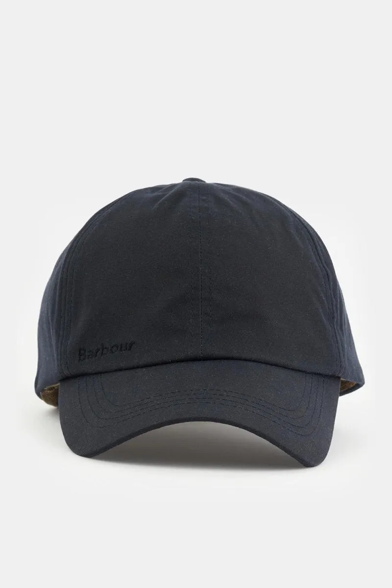 Barbour Wax Sports Cap (Navy)