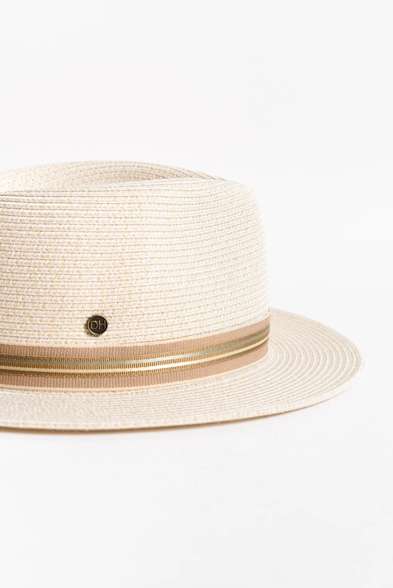 Barrington Ivory Flexibraid Fedora