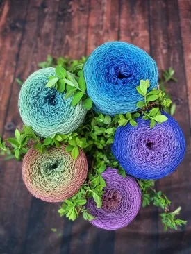 Botanical Spectrum Yarn kits from Wonderland Yarns