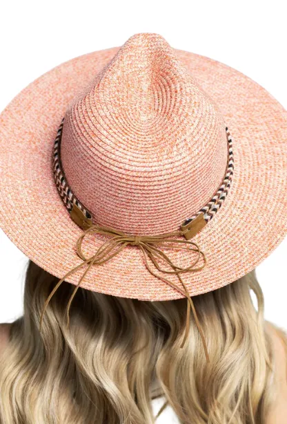 Braided Band Panama Hat FINAL SALE