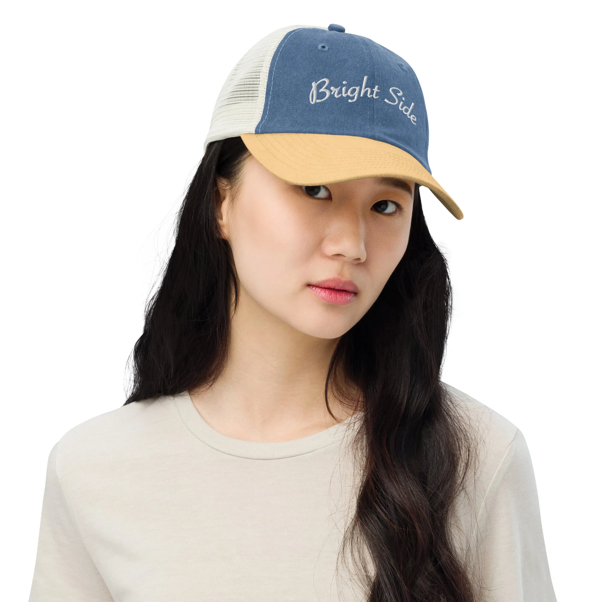 Bright Side | Golf Hat two tone Pigment-dyed