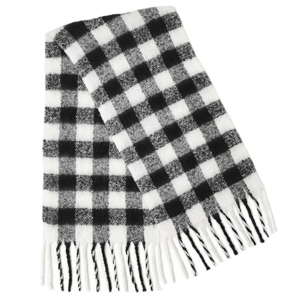 BUFFALO CHECKERED SCARF