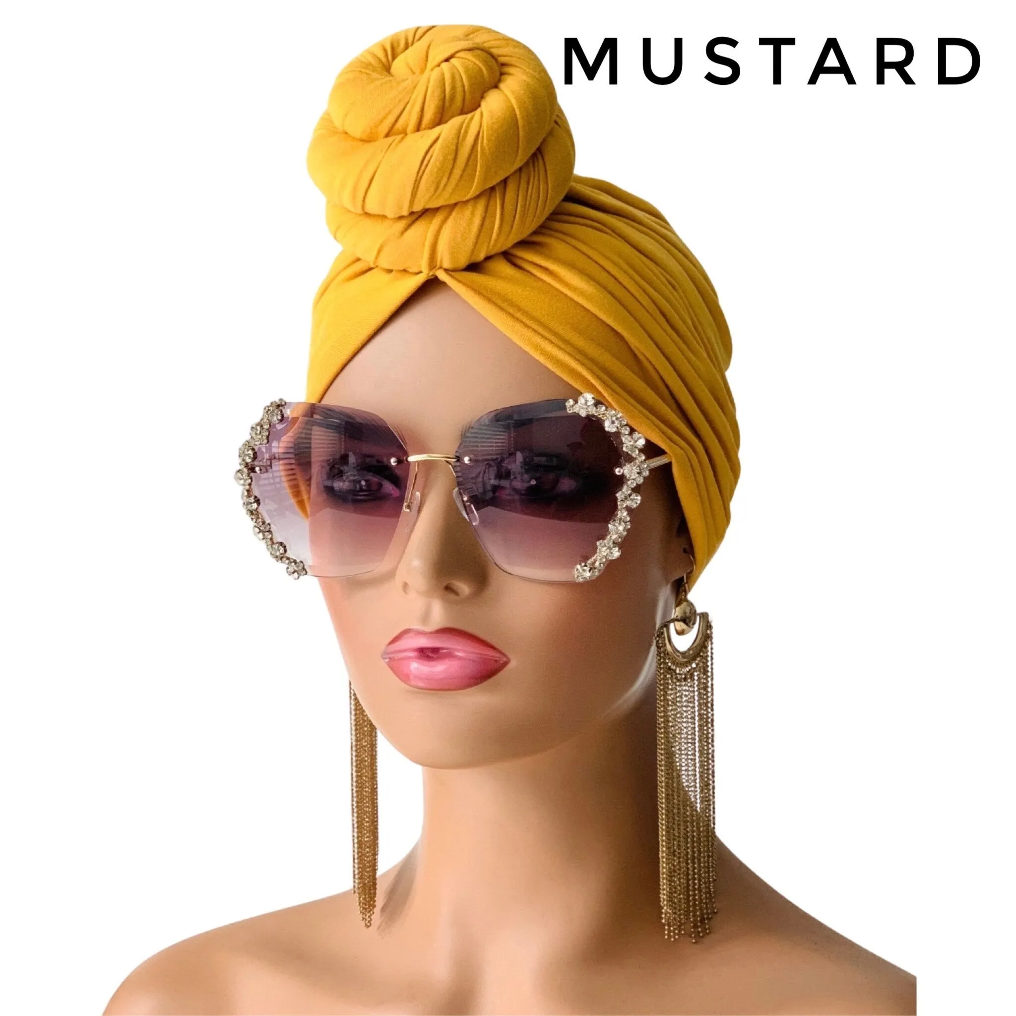 Bun Style Pre-Tied Turban