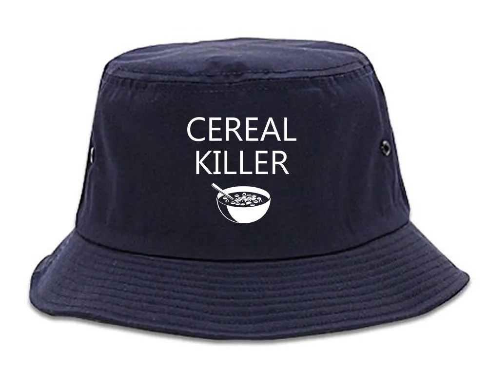 Cereal Killer Funny Halloween Mens Bucket Hat