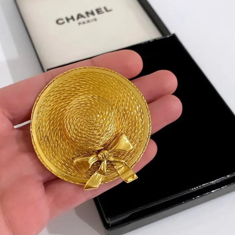 Chanel Vintage Hat Brooch