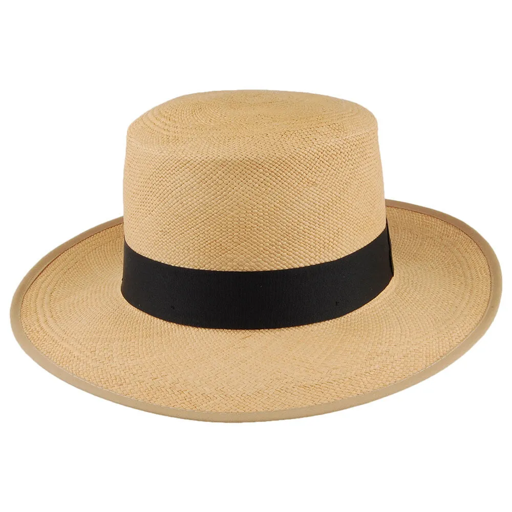 Christys Hats Camila Wide Brim Panama Boater Hat - Natural