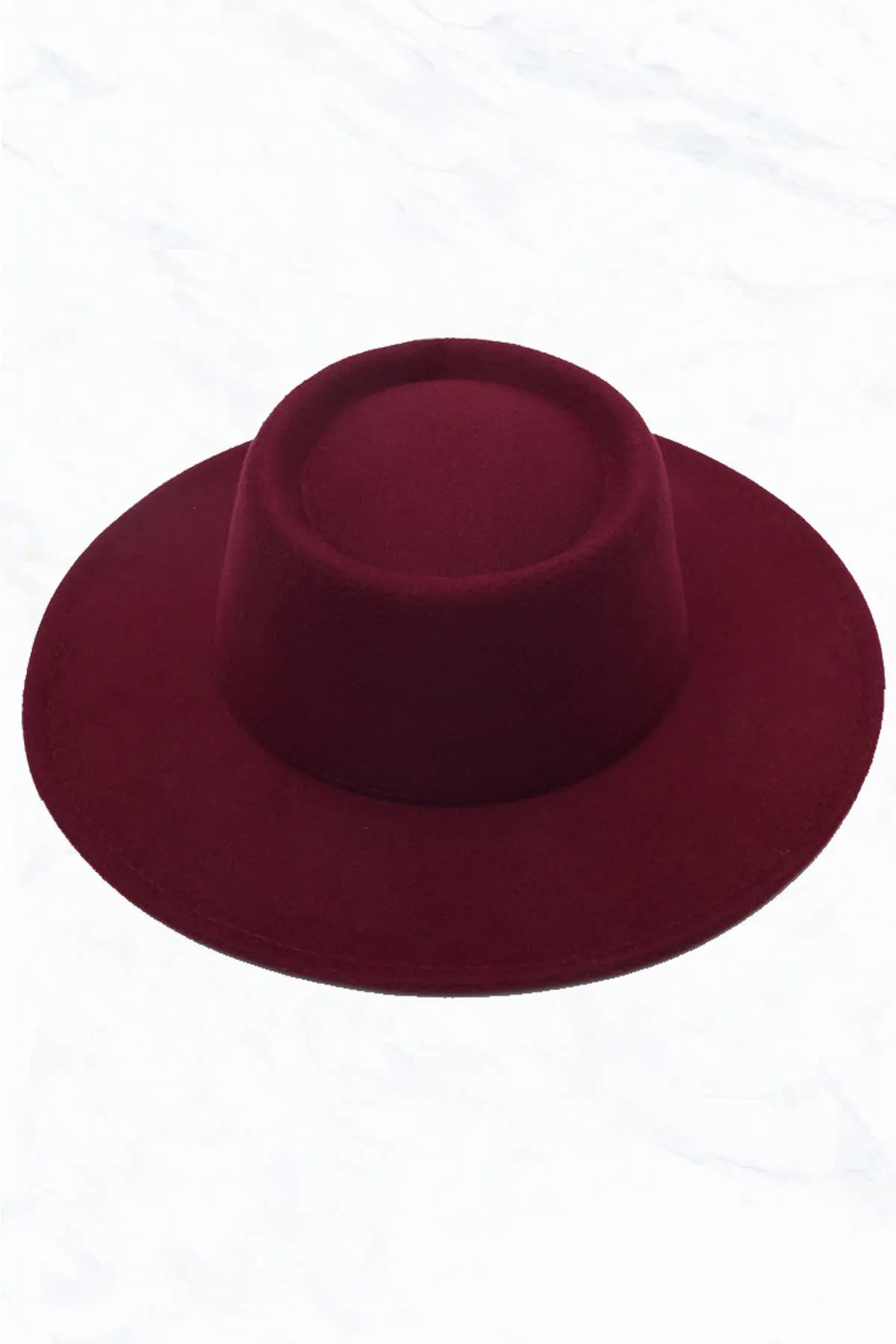 Concave Top Jazz Fedora Hat