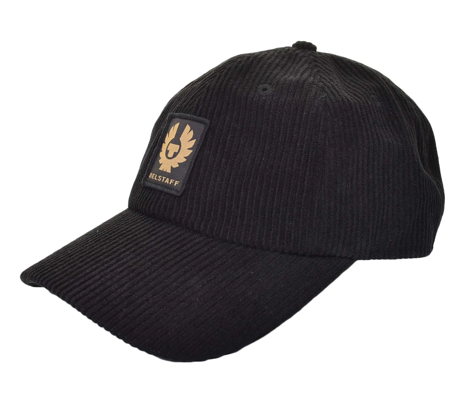 Cord Phoenix Patch Logo Cap Black