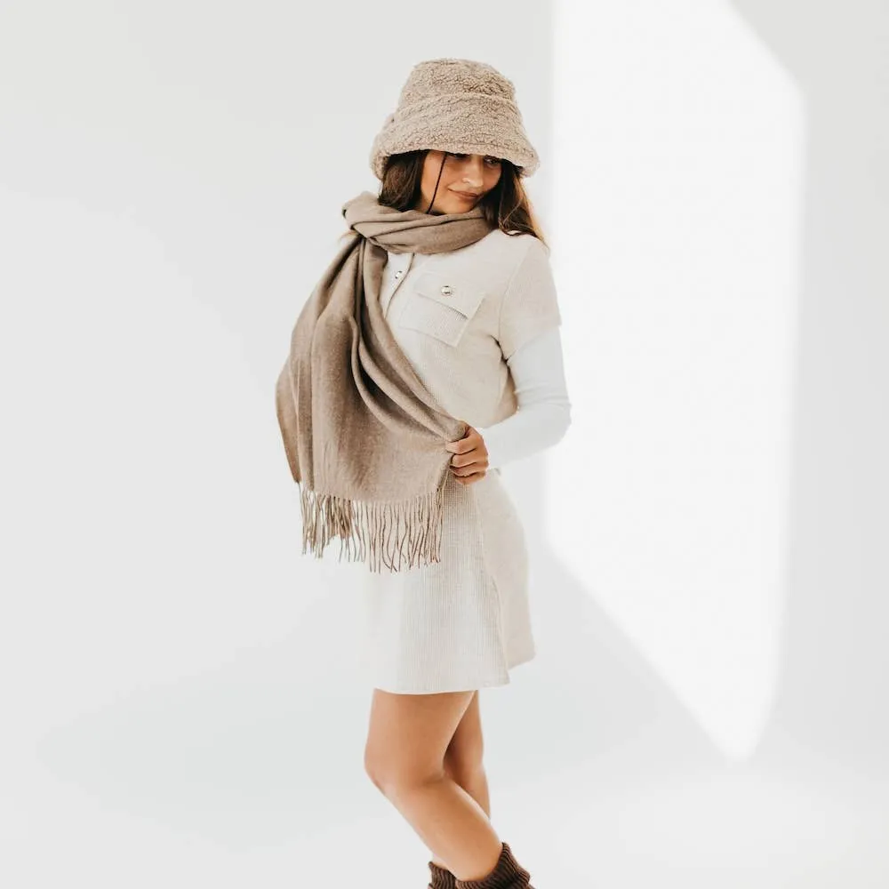 Cozy Cashmere Essential Soft Solid Scarf