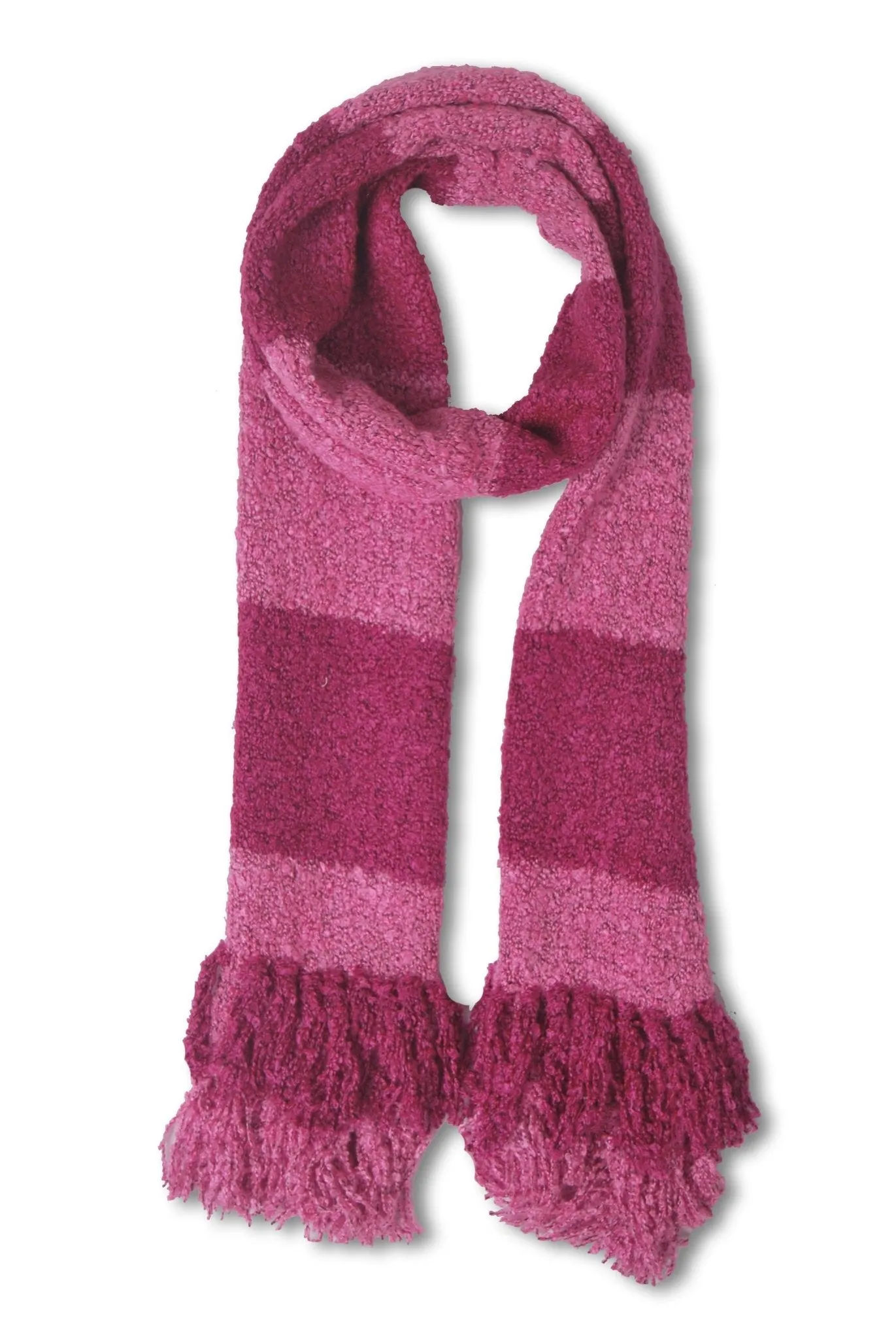 Cozy Striped Scarf for Kids