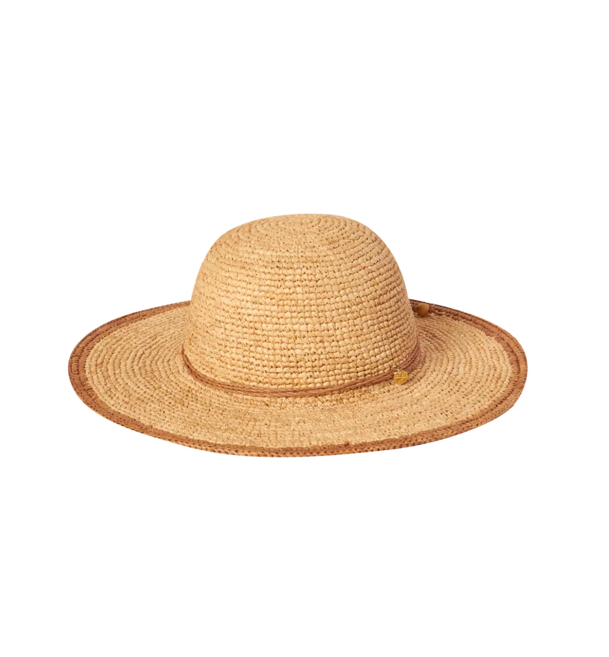 D Kelis Wide Brim Hat - tea