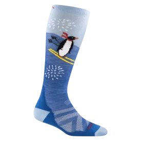 DARN TOUGH PENGUIN PEAK OVER-THE CALF MIDWEIGHT SKI & SNOWBOARD SOCK KIDS'