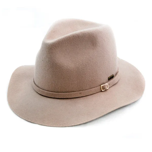 Delux - Windy Wool Felt Fedora Hat