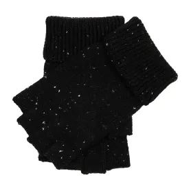 DENTS - Lymington - Fingerless Gloves - Black