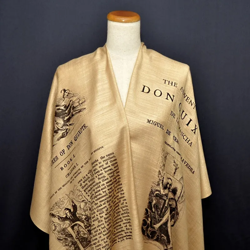 Don Quixote Scarf Shawl Wrap