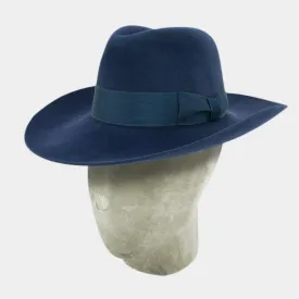 Electric Blue Bruand Fedora