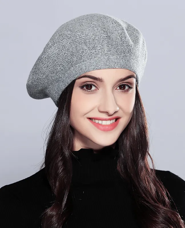 Elegant Knitted Beret