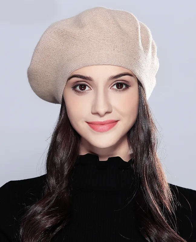 Elegant Knitted Beret