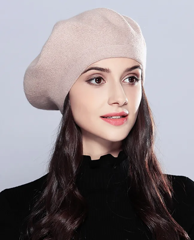 Elegant Knitted Beret