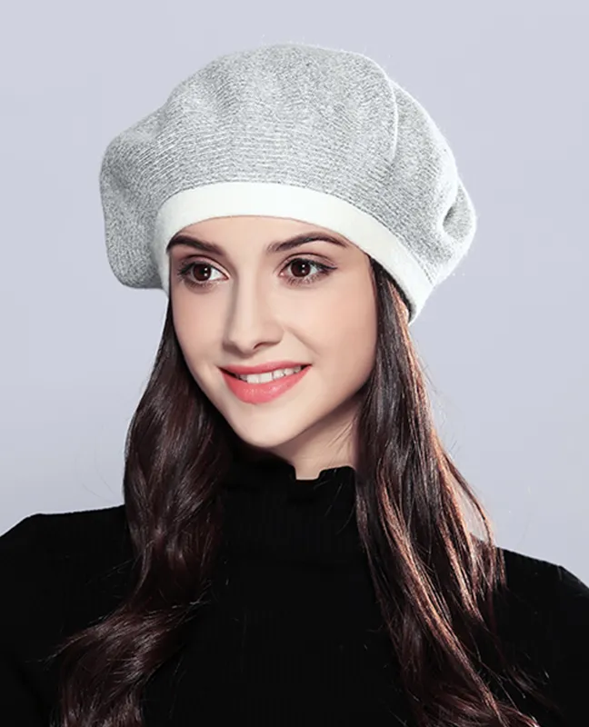 Elegant Knitted Beret