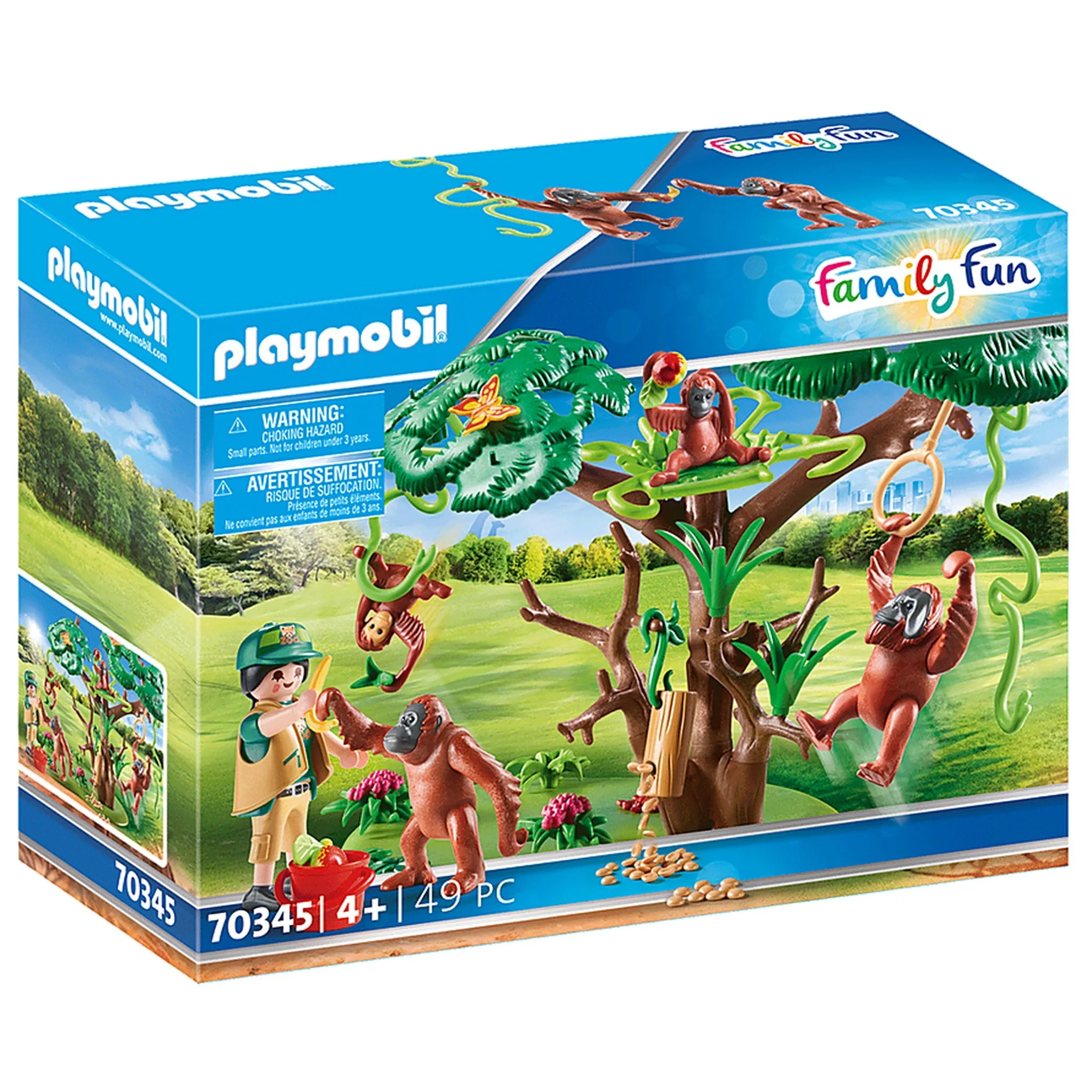 Family Fun - Orangutans with Tree 70345