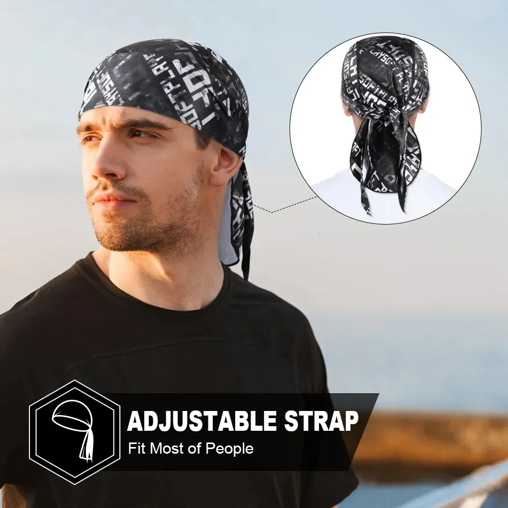 Fashion Cycling Pirate Hat Running Sports Beanie Bike Riding Hat Fishing Bicycle Caps Head Scarf Soft Headdress Men Women Summer