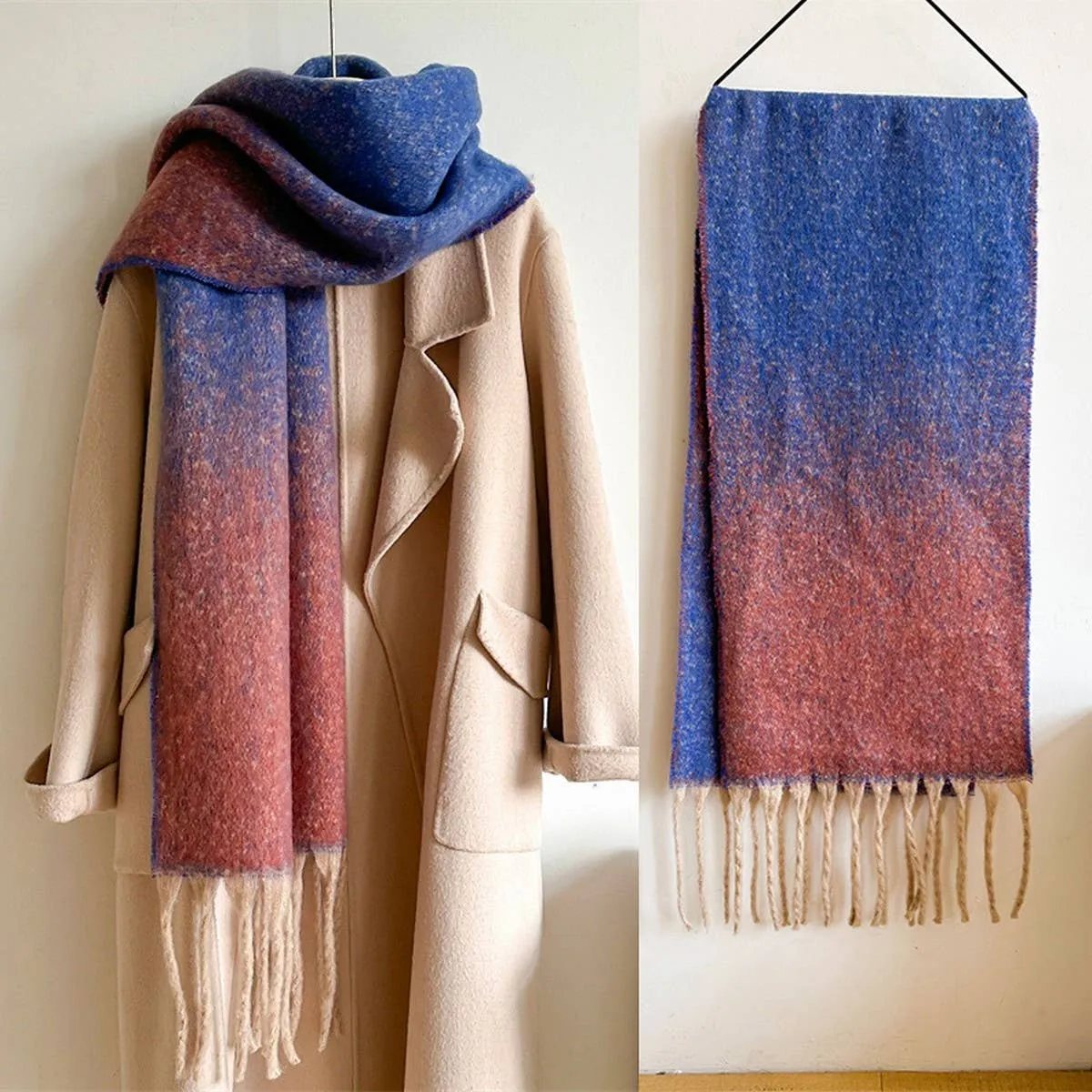 Gradient Scarf - Blue