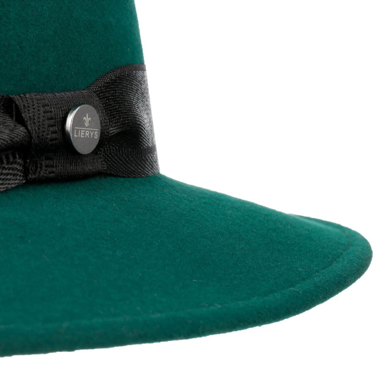 Green Traveller Felt Fedora Hat