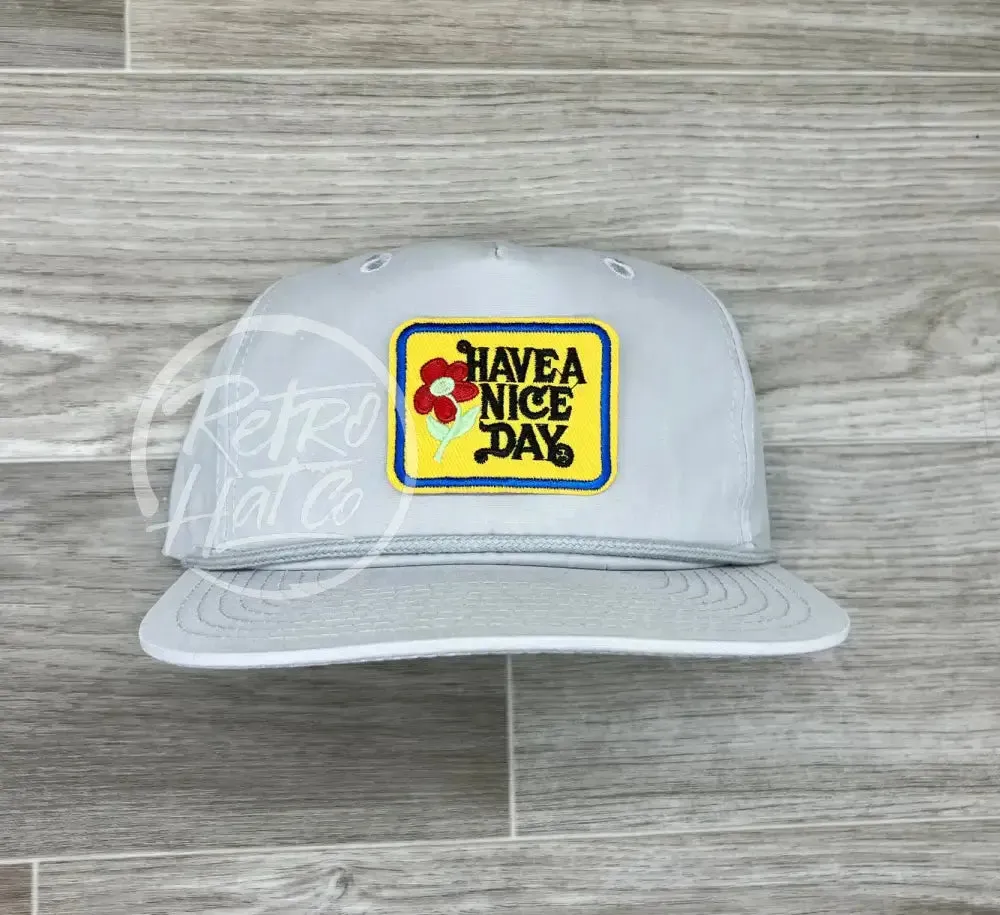 Have a Nice Day (small) on Retro Rope Hat