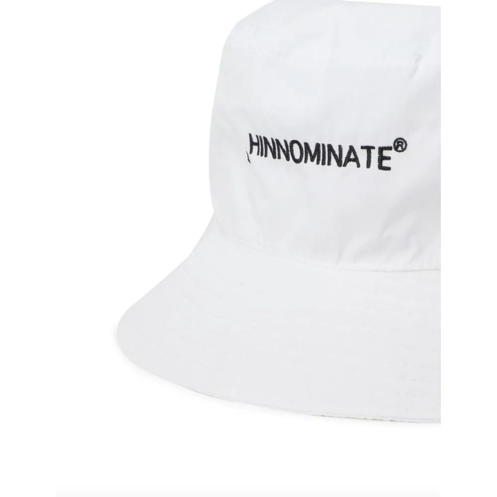 Hinnominate Elegant White Logo Hat - Casual Chic Accessory