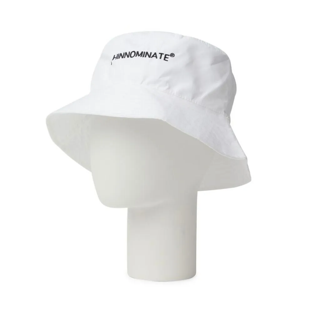 Hinnominate Elegant White Logo Hat - Casual Chic Accessory