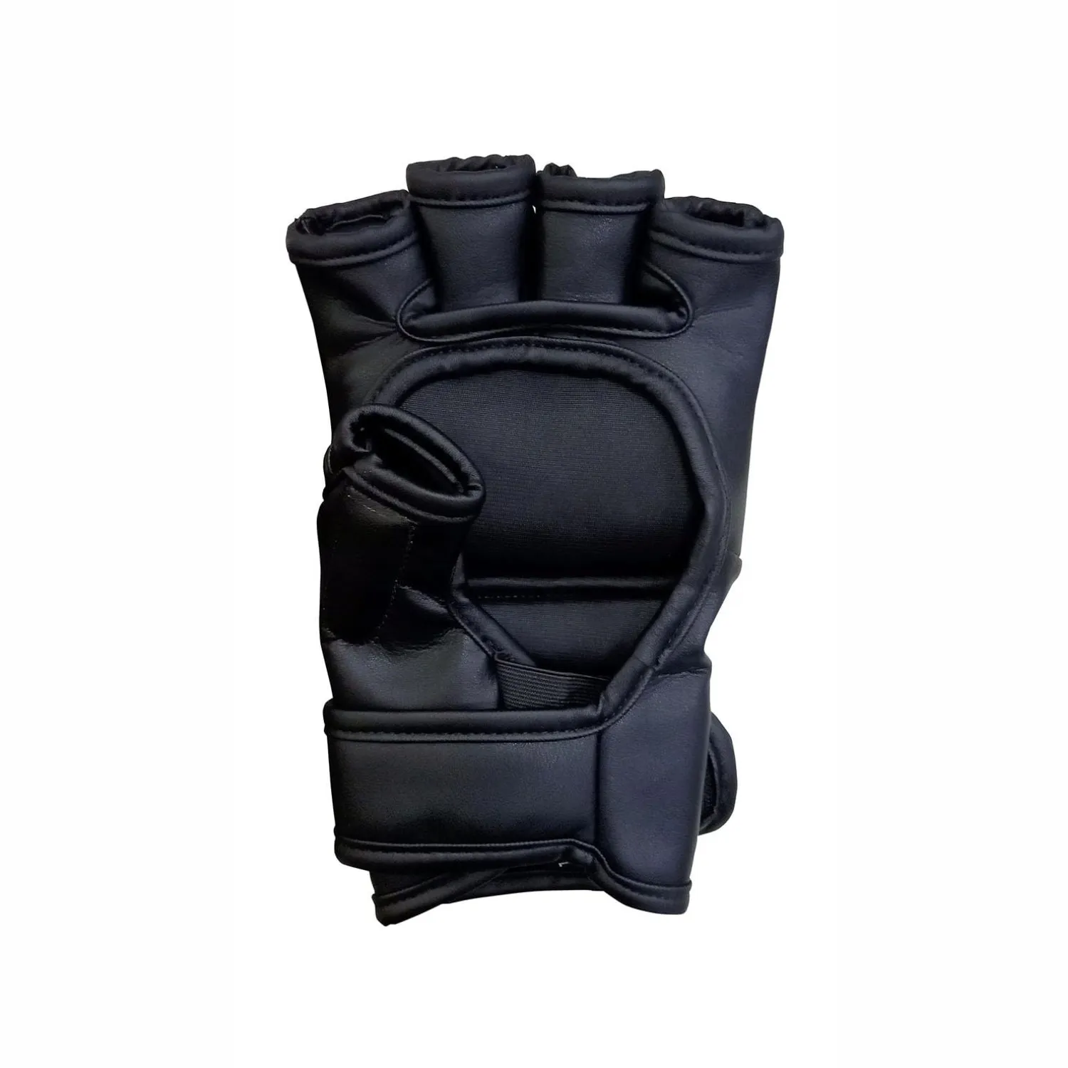 Invincible Combat Gloves with Thumb Enclosure, Black - Small