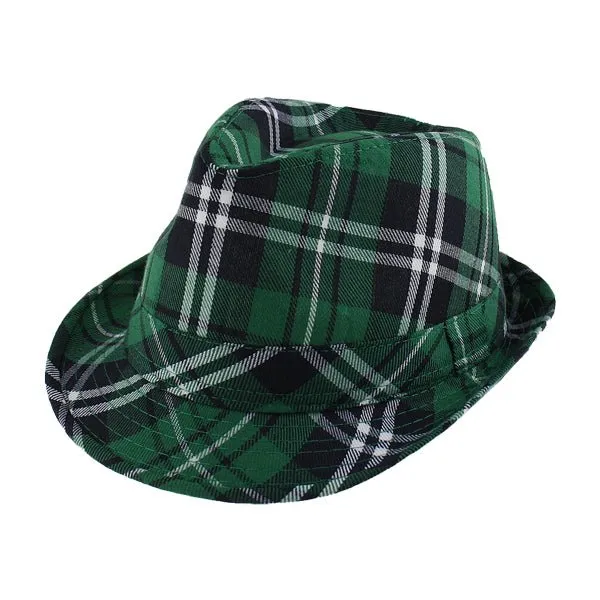 IRELAND TARTAN TRILBY HAT