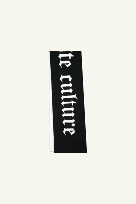 Jacquard scarf | Black