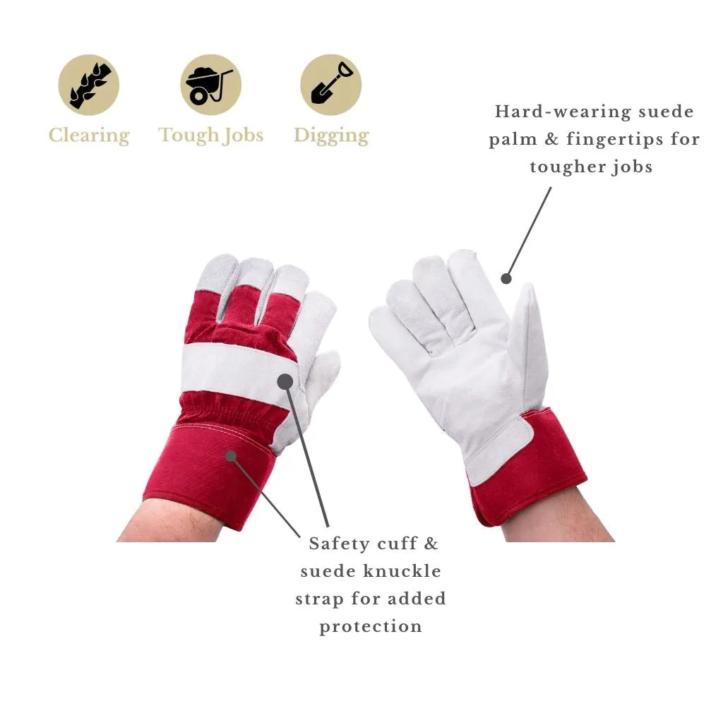 Kent & Stowe Red Rigger Gloves