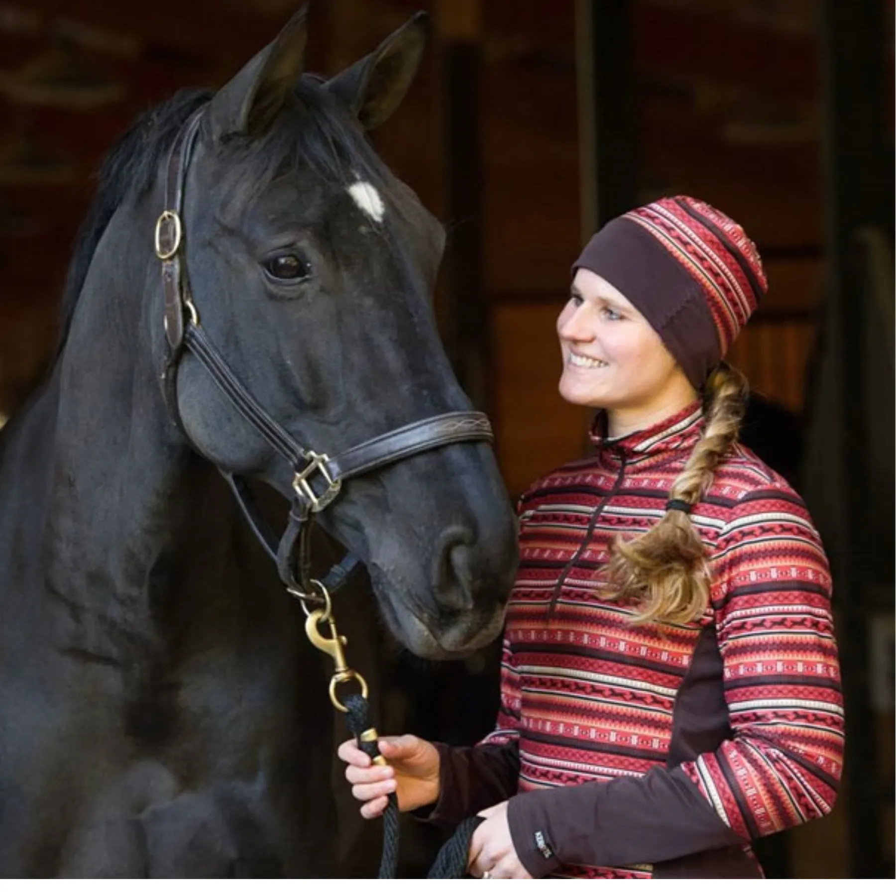 Kerrits Fair Isle Fleece Beanie