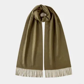 Khaki Cashmere Scarf