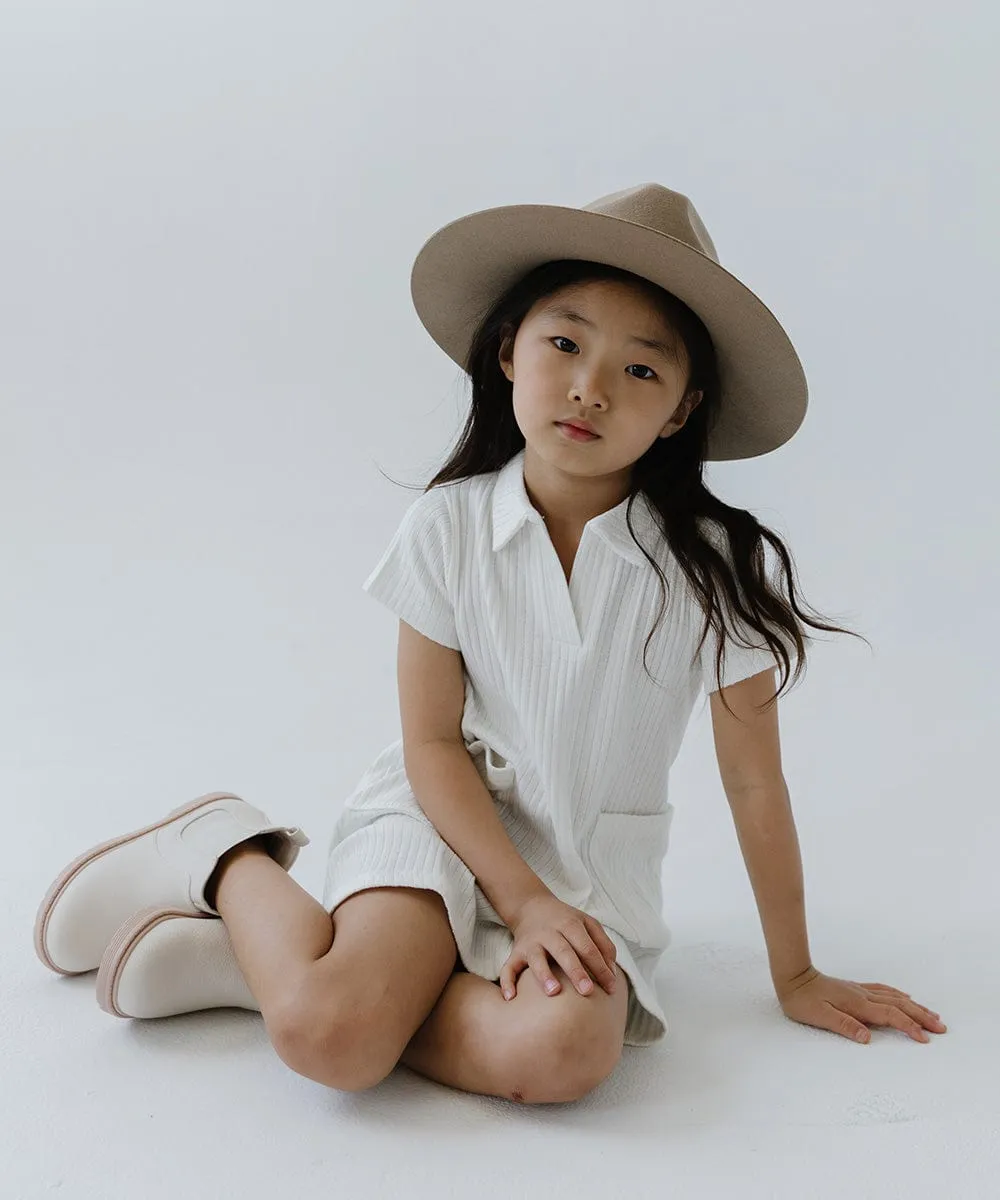 Kids Emma Wide Brim Fedora