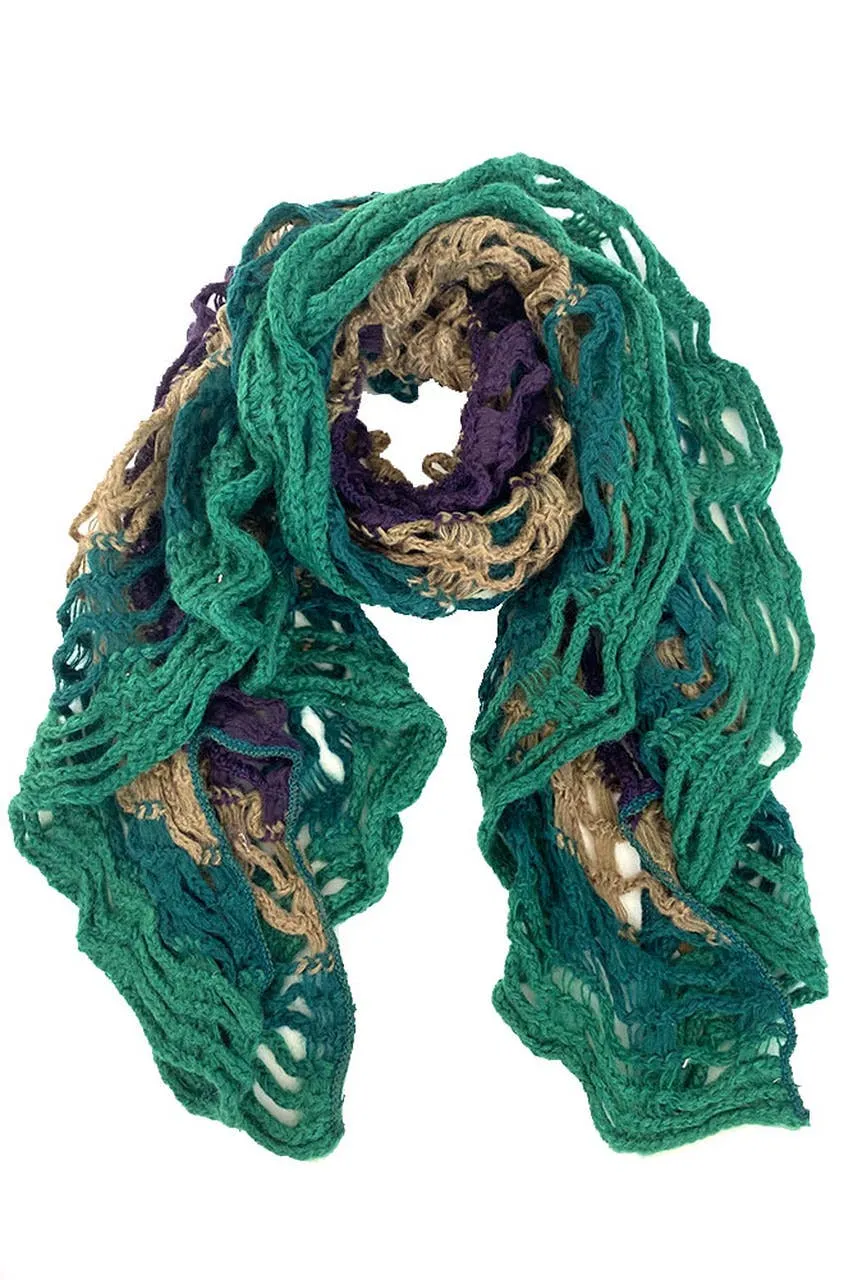 Knit Multicolor Scarf