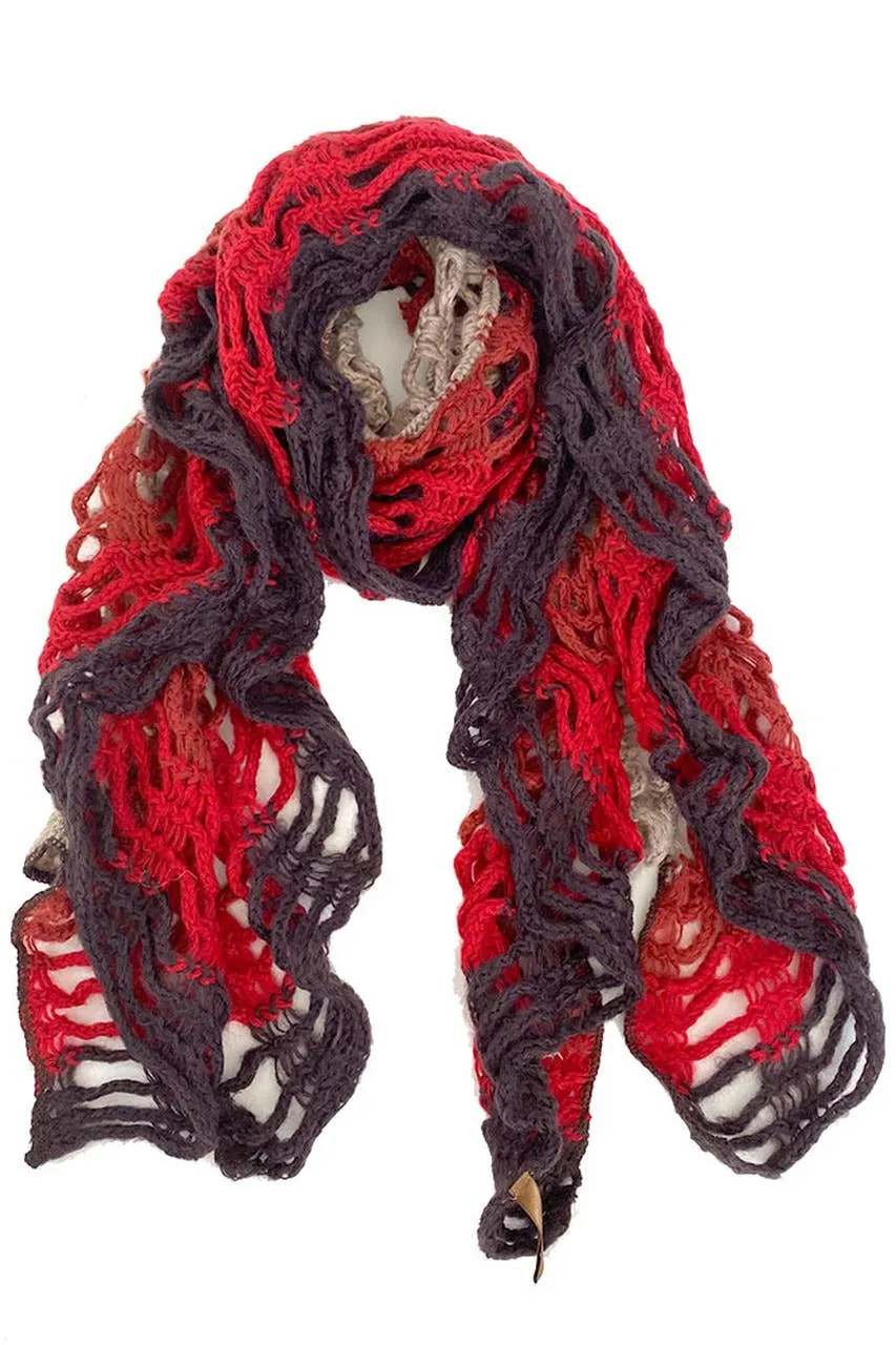 Knit Multicolor Scarf