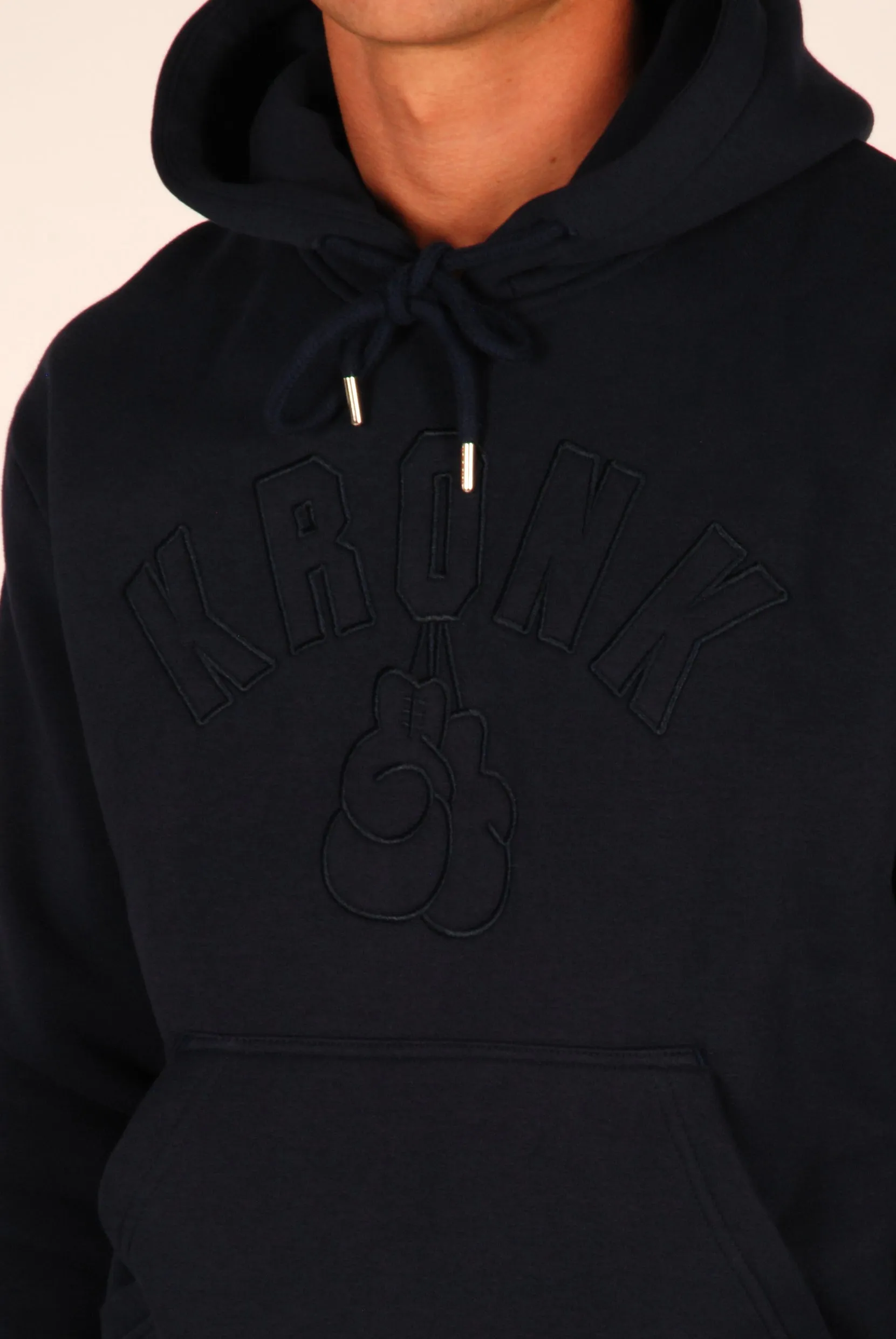 KRONK Gloves Stealth Hoodie Regular Fit  Navy