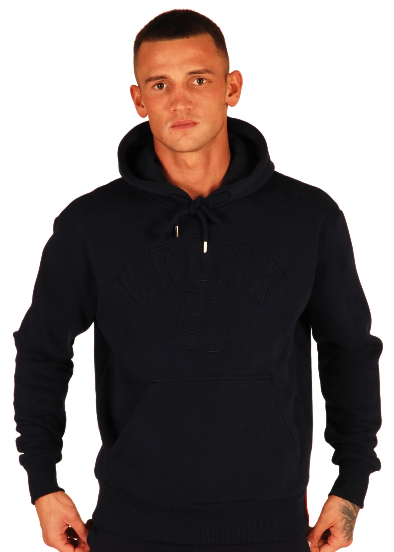 KRONK Gloves Stealth Hoodie Regular Fit  Navy