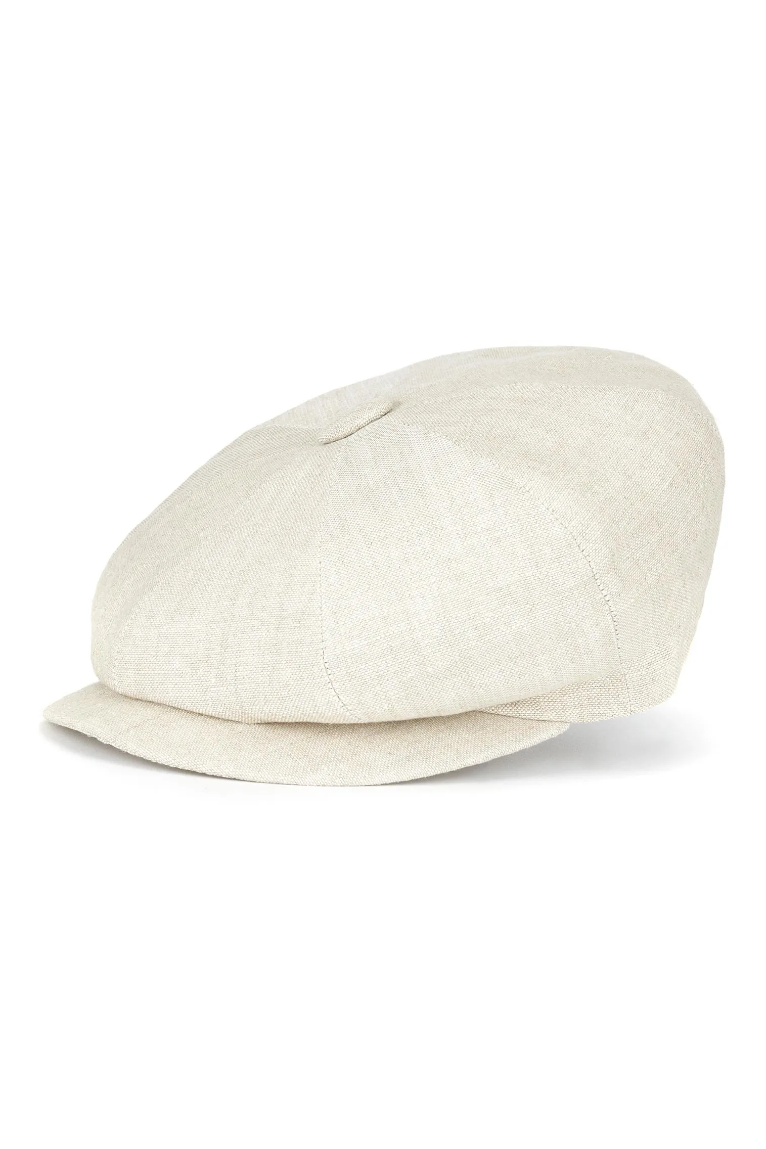 Linen Muirfield Bakerboy Cap