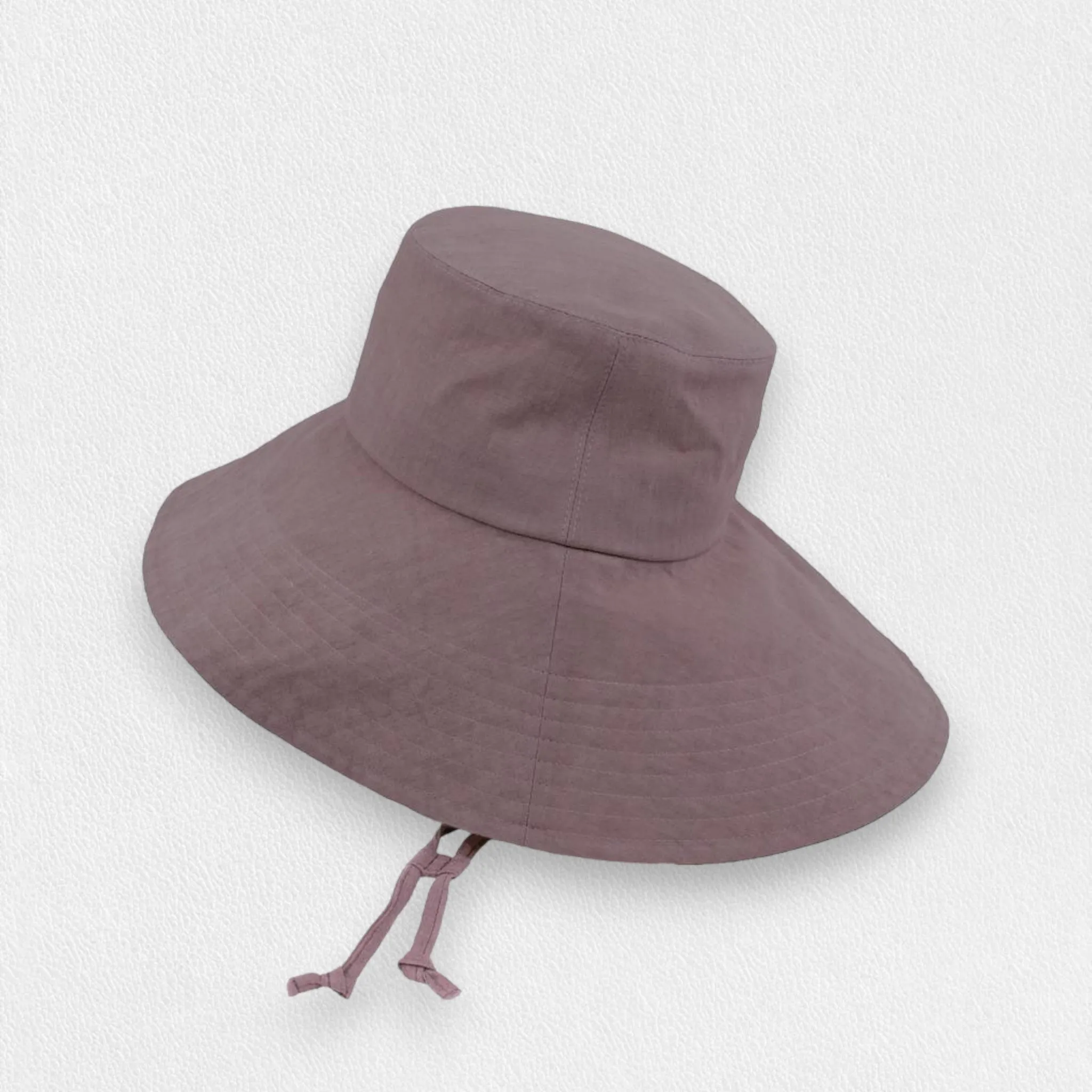 LINEN WIDE BRIM UV PRETECTION HAT