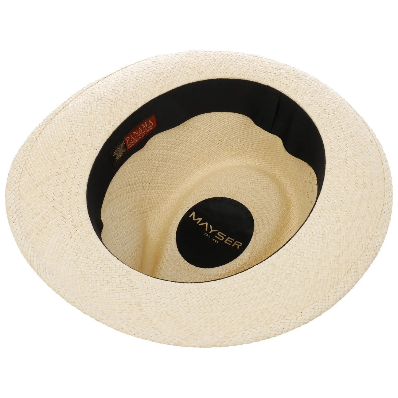 Manuel Stripes Panama Hat by Mayser