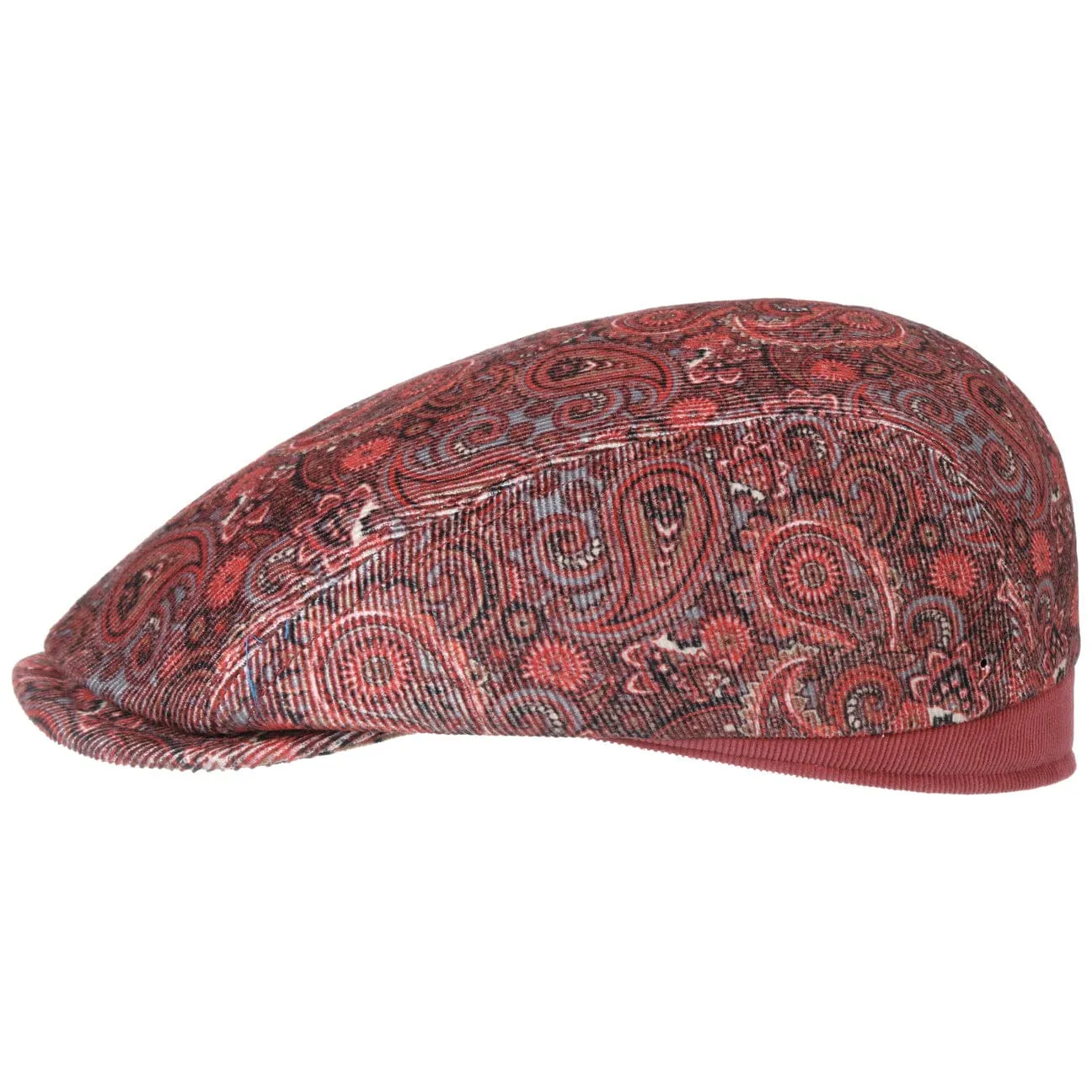 Matera Cotton Flat Cap by Alfonso D'Este