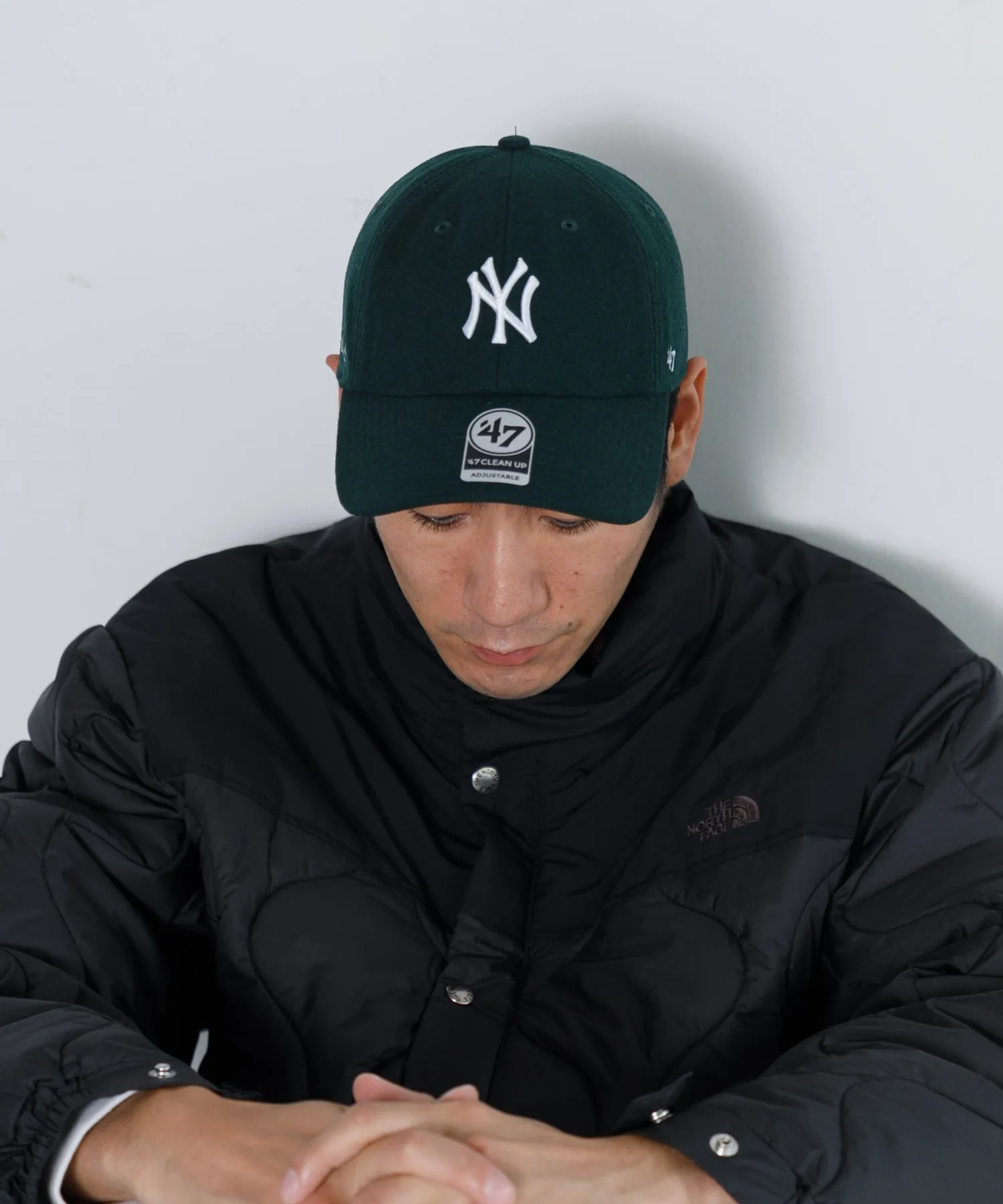 【MEN , WOMEN】'47 × Sporty&Rich Yankees Wool Hat Forest