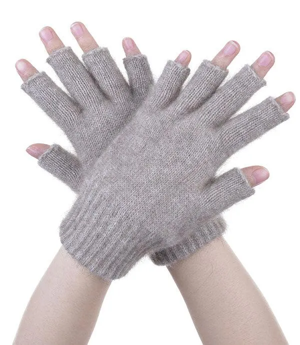 Merino Possumsilk Fingerless Gloves