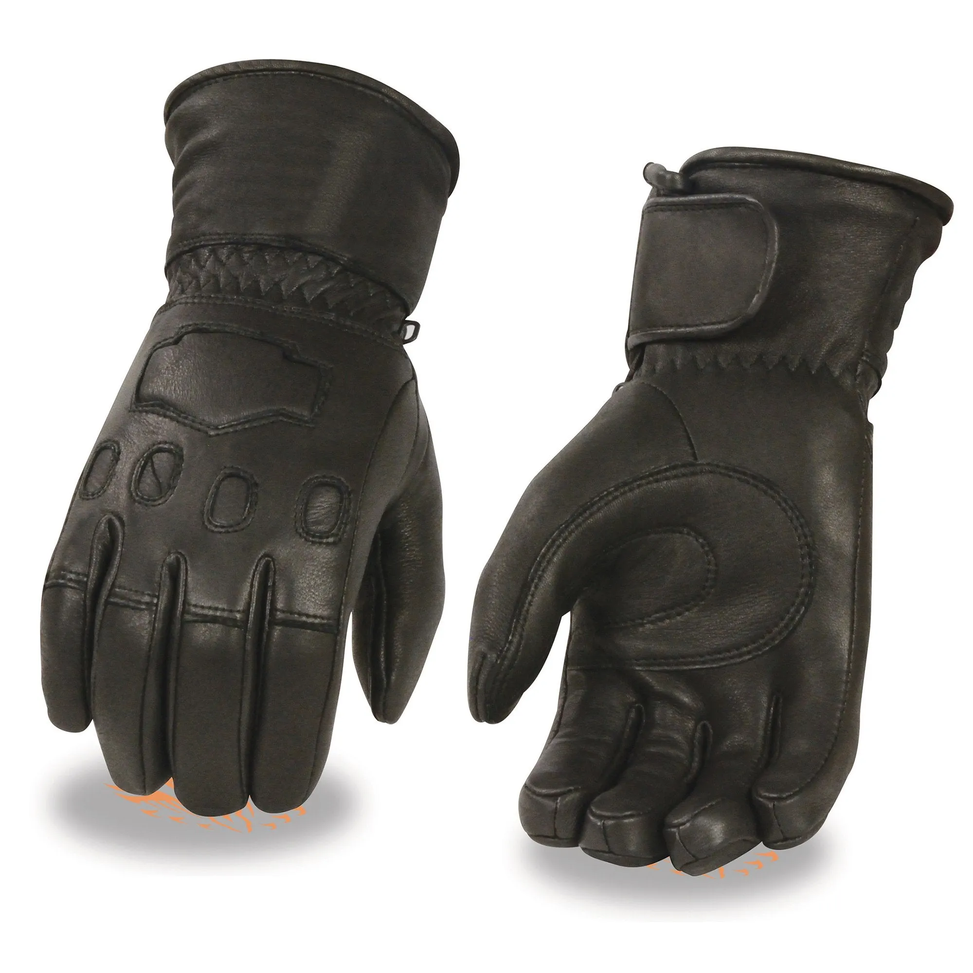 Milwaukee Leather G034 Men’s Deerskin Leather Thermal Lined Gauntlet Glove